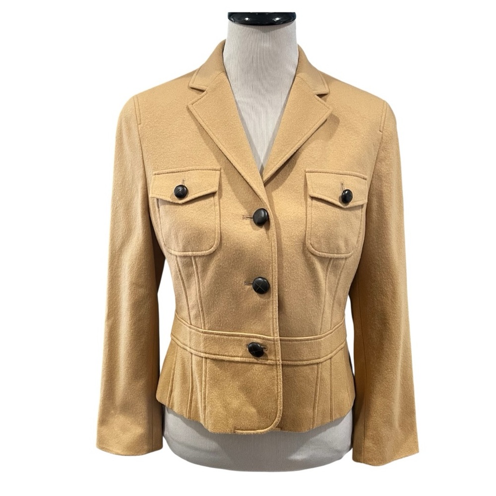 St. Emile Women's Wool Cashmere Blend Blazer US 8